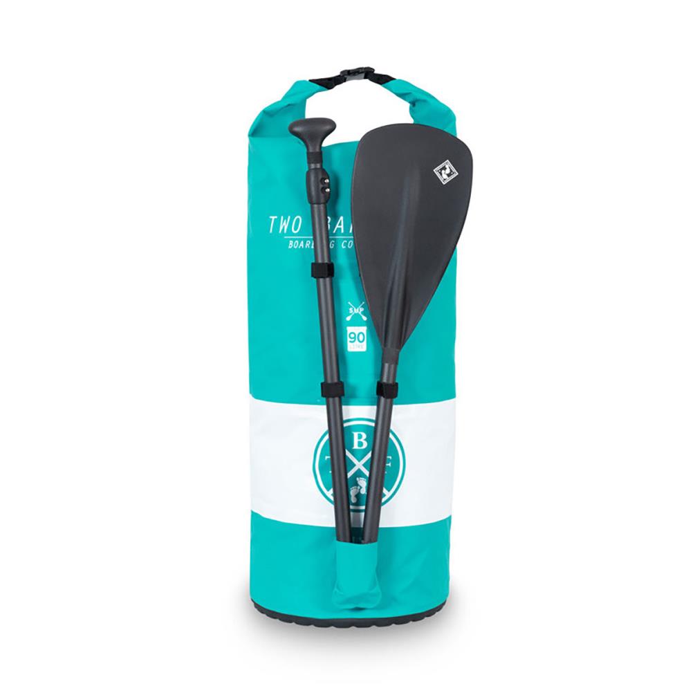 Two Bare Feet 90L Waterproof Dry Bag / SUP Carry Bag - Teal Extra Image 2